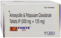 Lmx Forte 625 Tablet 10 Lmx Forte 625 Tablet 10